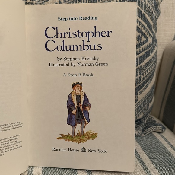 COPY - 🎁5/$10🎁Christopher Columbus, Step into reading, a step 2 book, softcover… - Picture 5 of 7